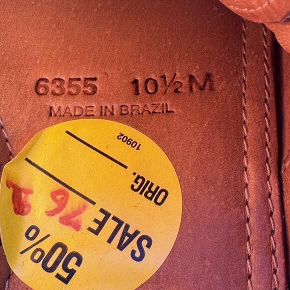 Cole Haan Shoes Mens Size 10.5 Derby Oxford Pebbled Leather Comfort 6355‎ - Picture 9 of 10